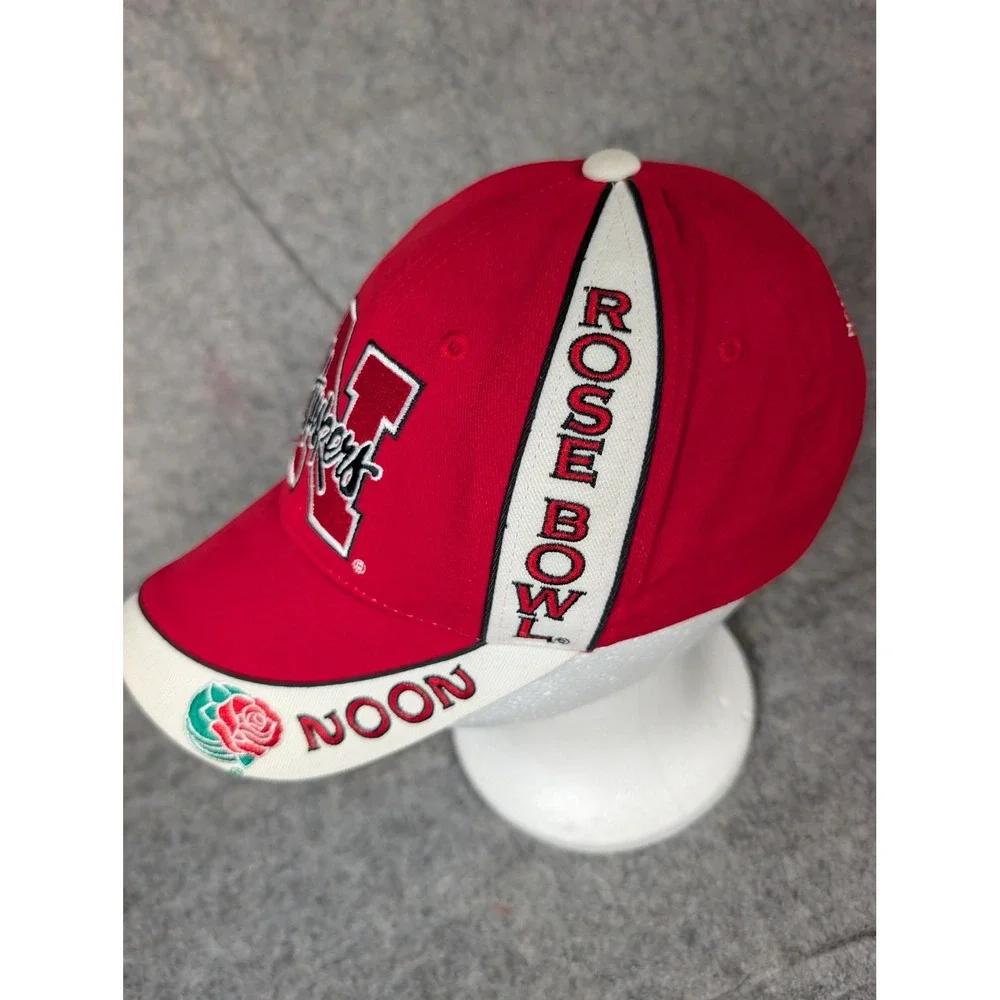 Nebraska Huskers 2002 Rose Bowl National Championship Game Hat Red Adjustable